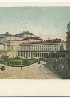 Panorama placu Teatralnego