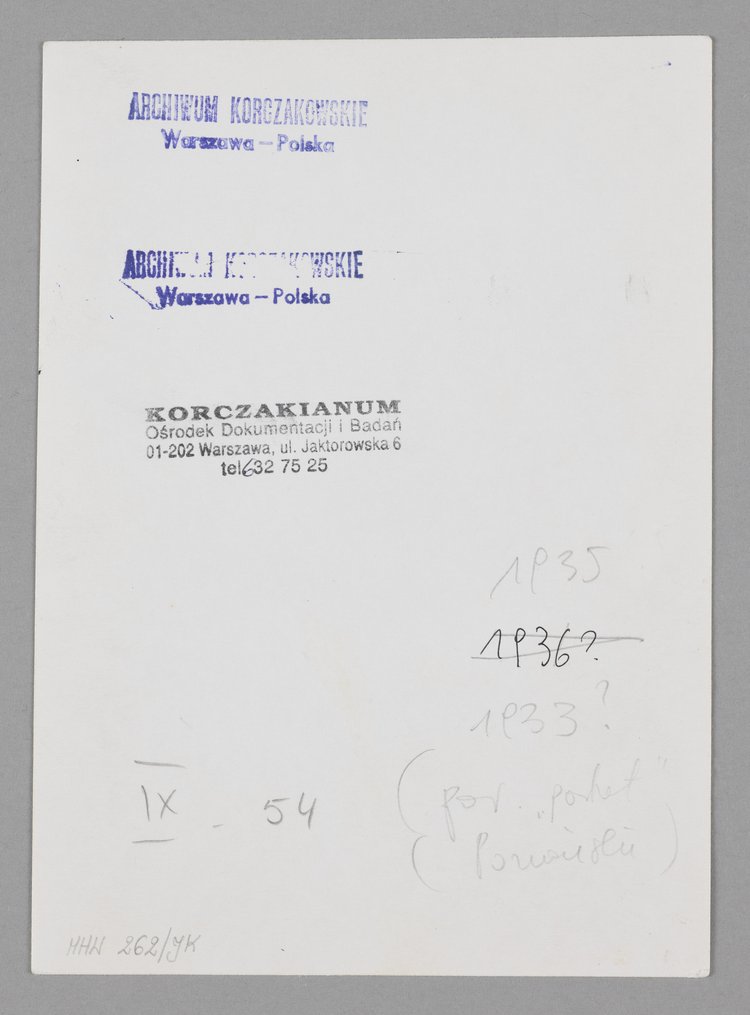 Fotografia przedstawiająca Janusza Korczaka (Henryka Goldszmita)