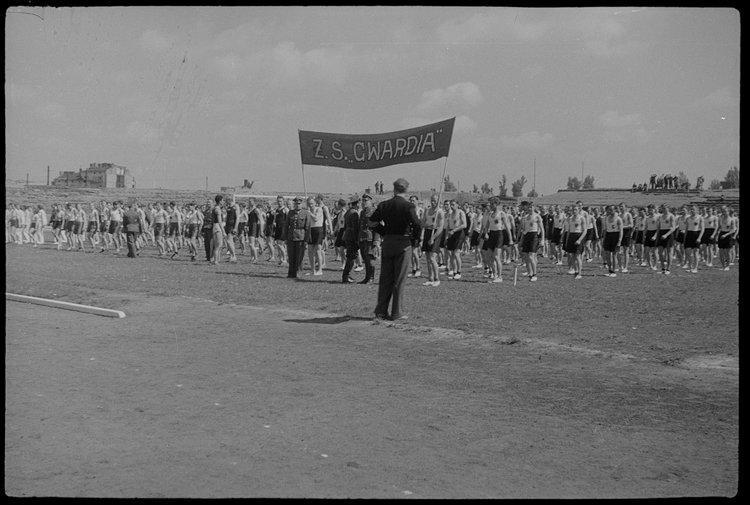 Trening sportowy ZS Gwardia