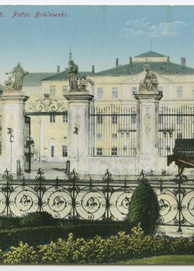 Pałac Brühla przy placu Saskim