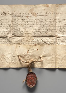 List starszych Arcybractwa św. Anny w Warszawie