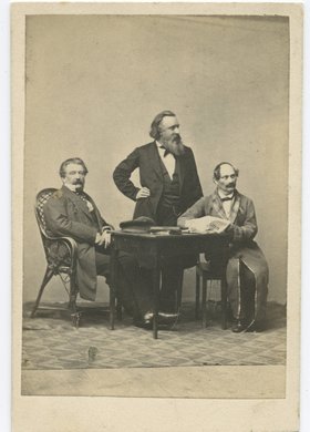 Portret Ksawerego Szlenkiera, Karola Beyera i Jakuba Piotrowskiego