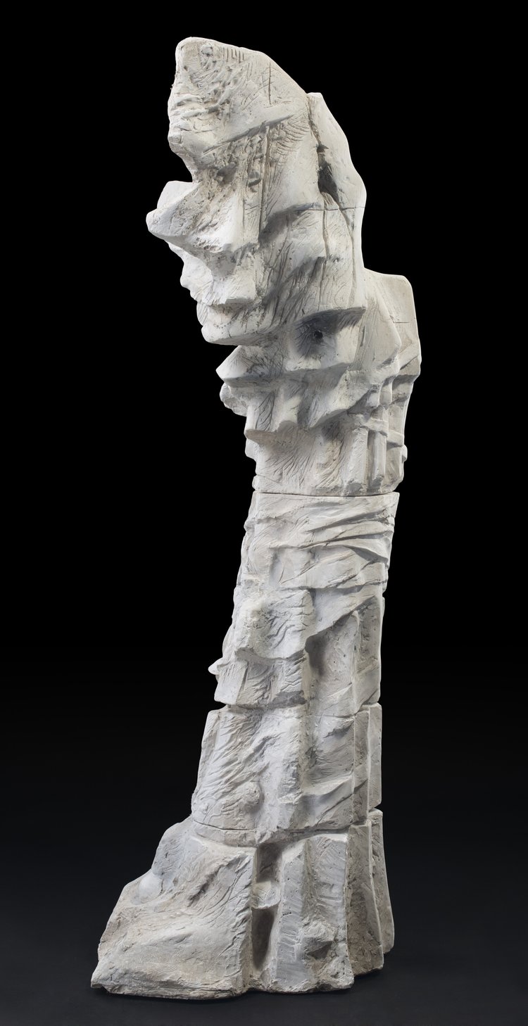 Uskrzydlona Kolumna I (Model pomnika Bitwy o Monte Cassino w Warszawie) z cyklu Uskrzydlone postacie