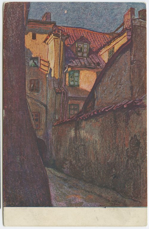 Podwórze kamienicy Baryczków