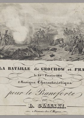 La Bataile de Grochow et Praga le 25 me Fevrier 1831
