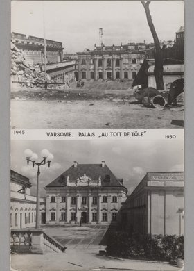 Pałac Pod Blachą 1945-1950