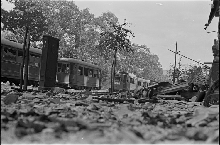 Unieruchomione tramwaje na ulicy Królewskiej