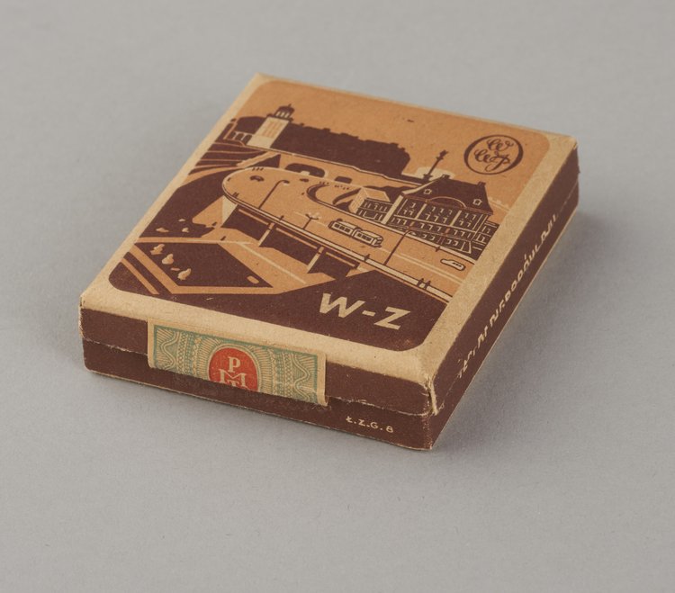 Opakowanie po papierosach W-Z