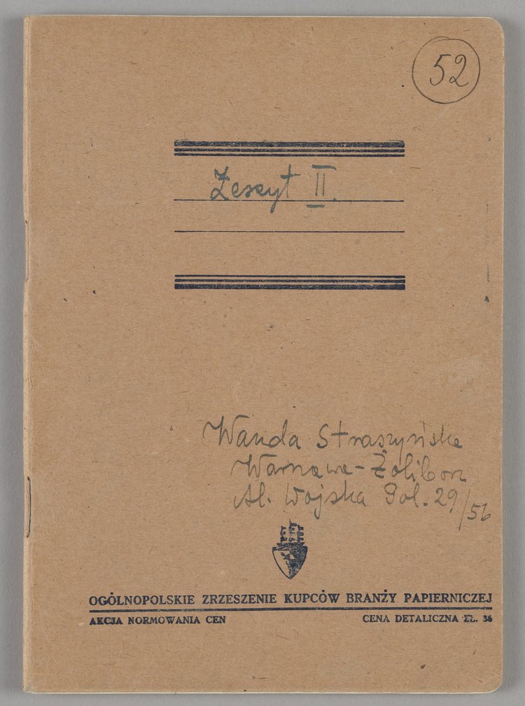 Wspomnienia Wandy Ryś - Straszyńskiej z Warszawy (godło: BRAK)