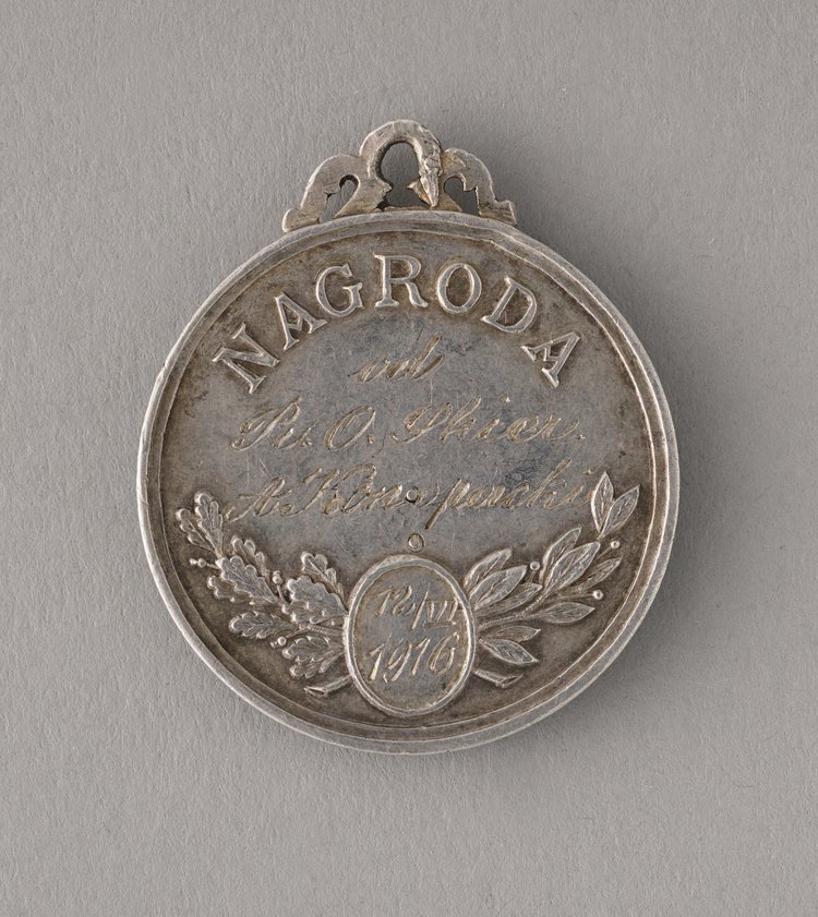 Medal nagrodowy Warszawskiego Towarzystwa Cyklistów