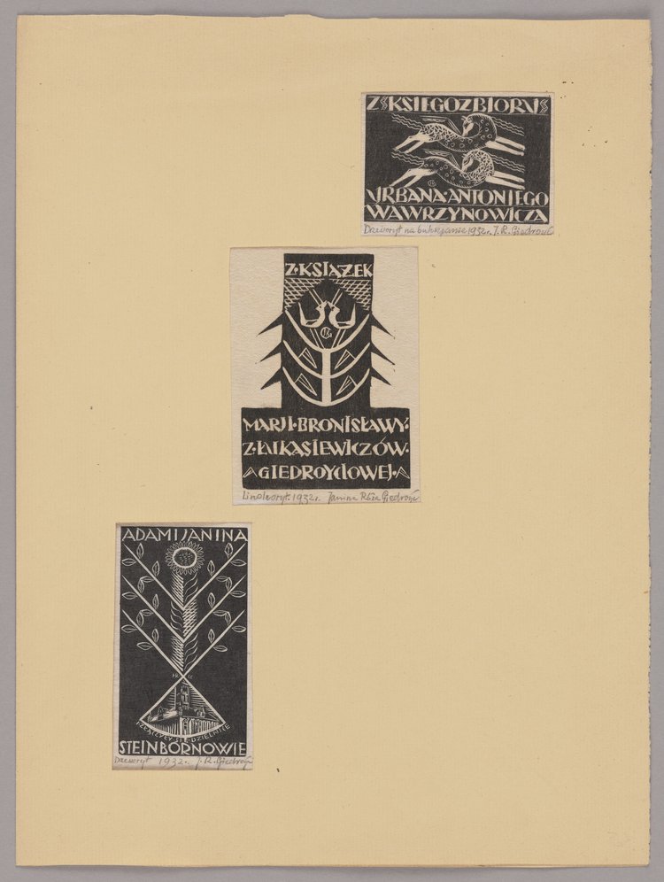 Ekslibris Urbana Antoniego Wawrzynowicza