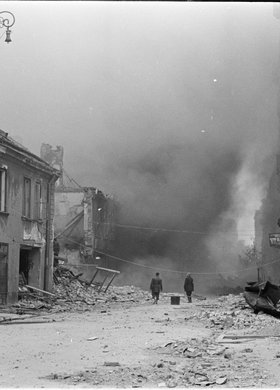 Pożary zabudowy przy ulicy Jasnej