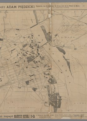 [Plan miasta Warszawy], ok. 1:12 000