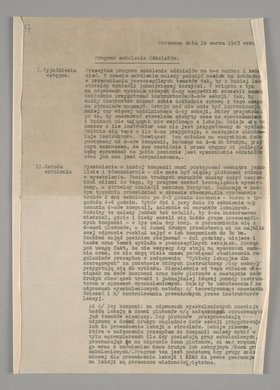 Dwie broszury konspiracyjne dotyczące szkolenia oddziałów