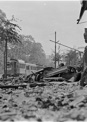 Unieruchomione tramwaje na ulicy Królewskiej