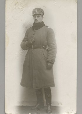 Antoni Olszewski w mundurze