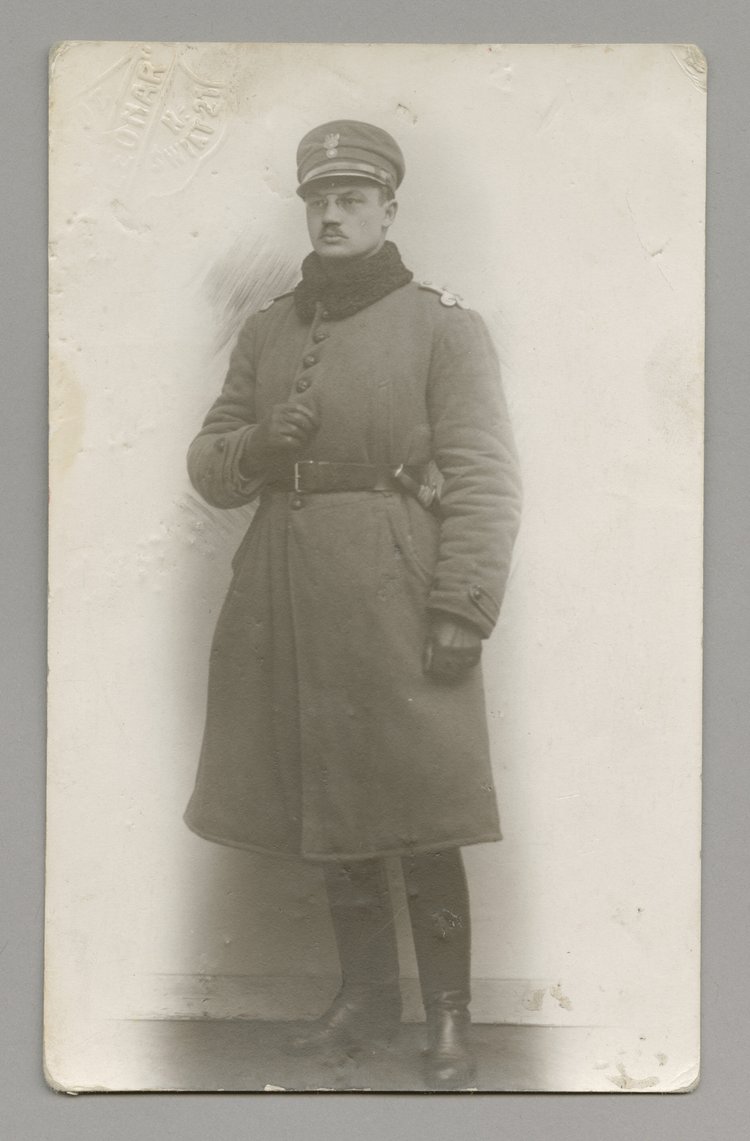 Antoni Olszewski w mundurze