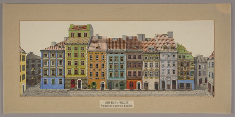 Rynek Starego Miasta - strona Zakrzewskiego