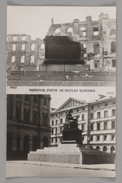 Pomnik Mikołaja Kopernika 1945-1950
