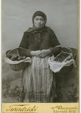 Typy warszawskie - przekupka