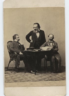 Portret Ksawerego Szlenkiera, Karola Beyera i Jakuba Piotrowskiego