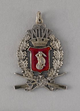 Odznaka nagrodowa Warszawskiego Towarzystwa Wioślarskiego Rekord