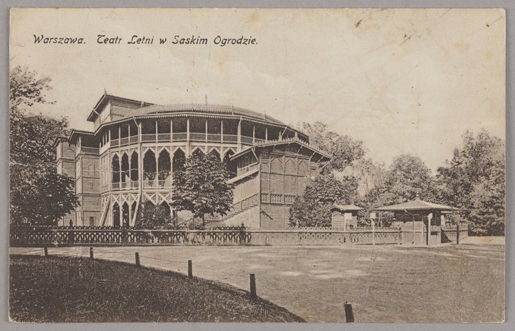 Teatr Letni w Ogrodzie Saskim