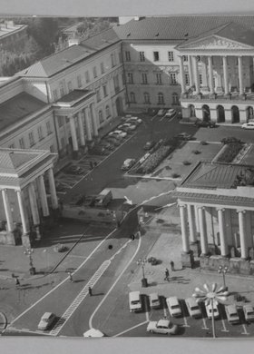 Aerial view of the State Commission of Revenues and Treasury