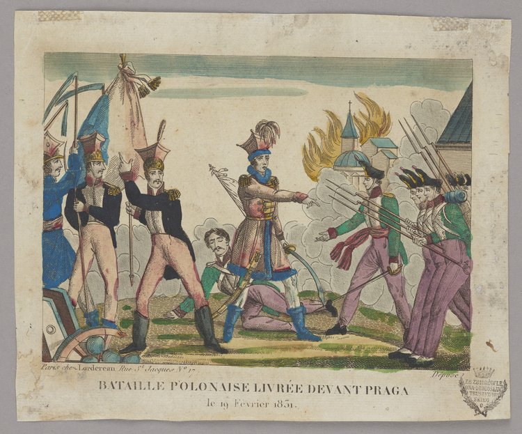 Bataille polonaise livrée devant Praga (Bitwa stoczona na przedpolach Pragi )