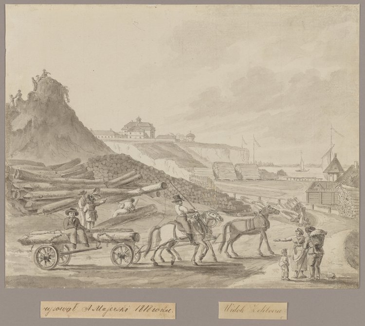 Widok Żoliborza od strony Nowego Miasta