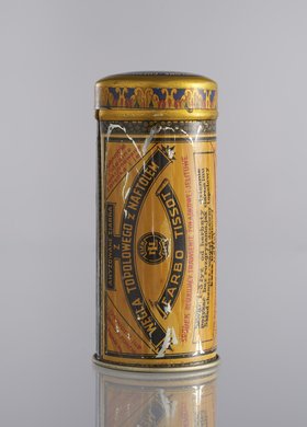 Pudełko apteczne blaszane apteki Jana Gessnera