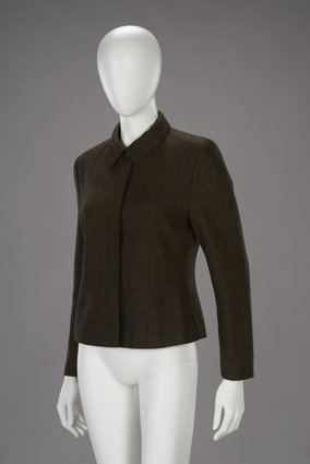 Żakiet damski w kolorze brązowym