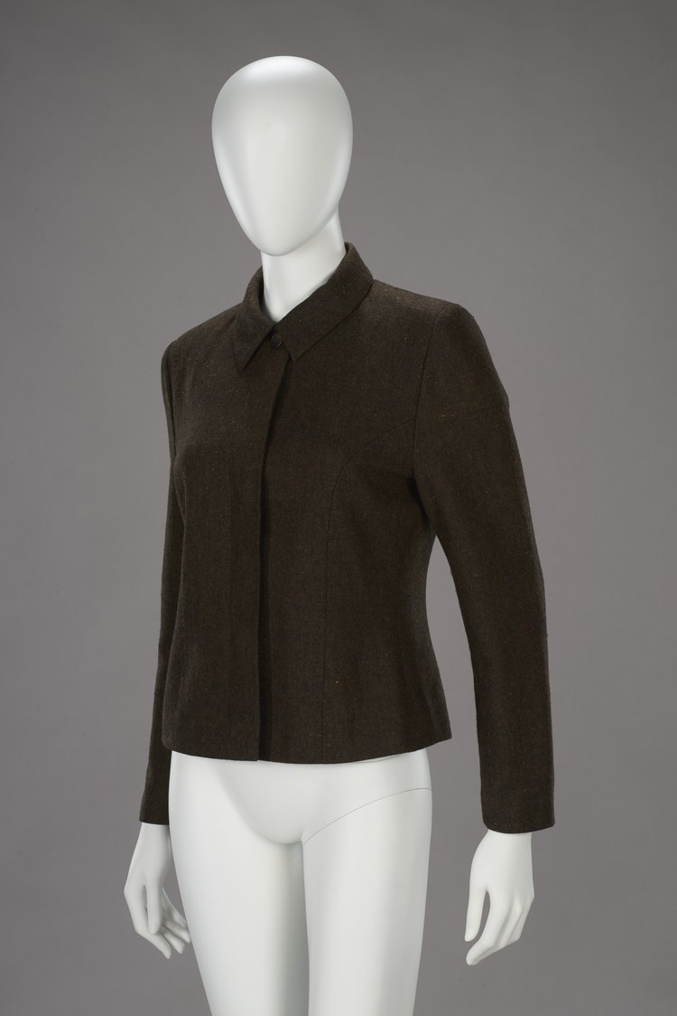 Żakiet damski w kolorze brązowym