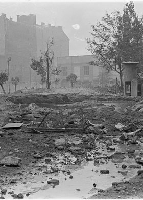 Wylot ulicy Kredytowej na plac Dąbrowskiego