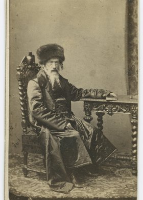Portret rabina Doba Beera Meiselsa