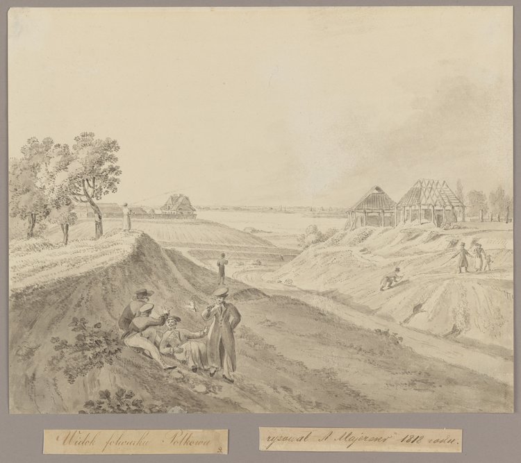 Widok folwarku Polkowa