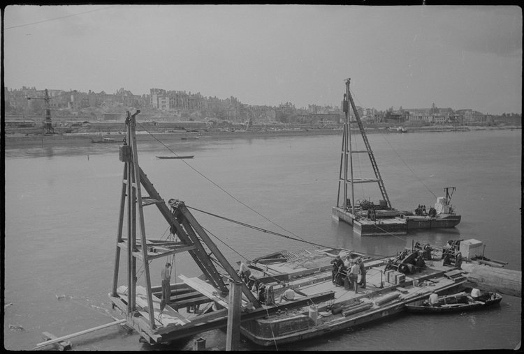 Budowa mostu Śląsko-Dąbrowskiego