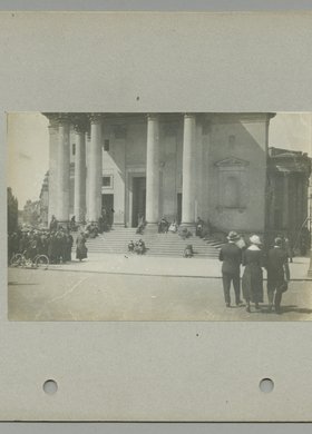 Kościół św. Aleksandra, na placu Aleksandra (ob.Trzech Krzyży)