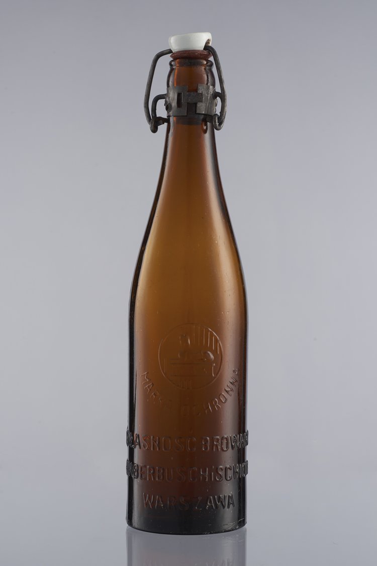 Butelka po piwie browaru Haberbusch i Schiele