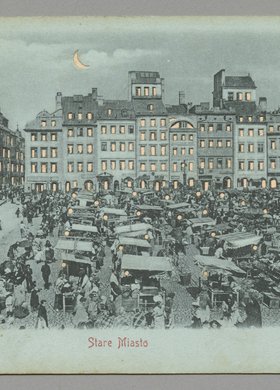 Targowisko na Rynku Starego Miasta