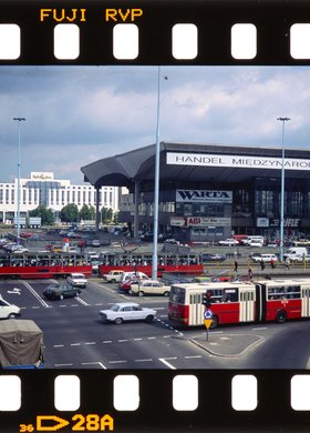 Dworzec Centralny, widok z wiaduktu