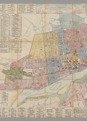 Plan Warszawy, ok. 1:17 300