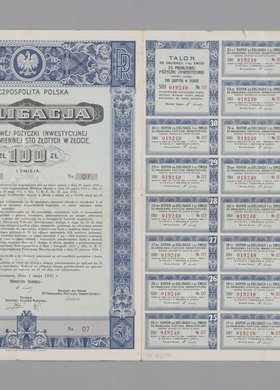 obligacja - papier wartościowy