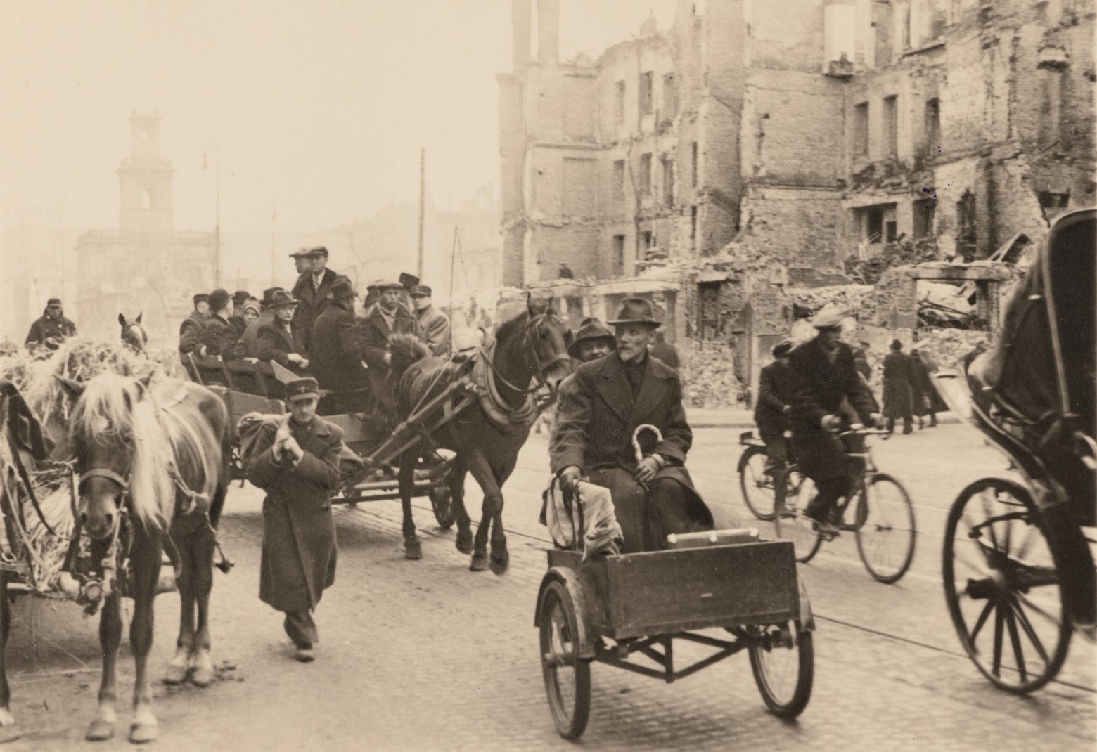 Jan Ryś, Ruch na ulicy Marszałkowskiej w początkach okupacji, 1939