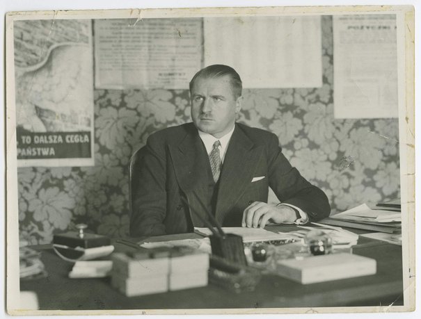 Portret Stefana Starzyńskiego jako komisarza generalnego Pożyczki Narodowej, wrzesień 1933