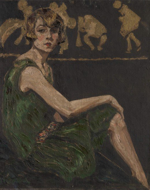 Bronisława Wilimowska, Autoportret, 1926