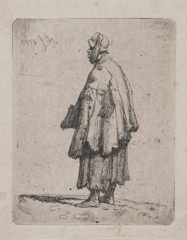 Jean-Pierre Norblin de la Gourdaine, Żebraczka, 1787