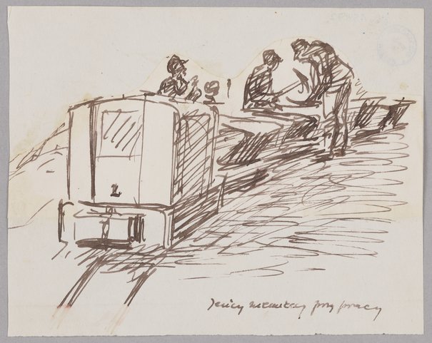 Jeńcy niemieccy przy pracy Żuławski, Marek 1946