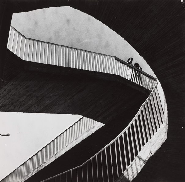 Edward Hartwig, Stairs of General Zygmunt Berling Bridge (currently: Łazienkowski Bridge), before 1984