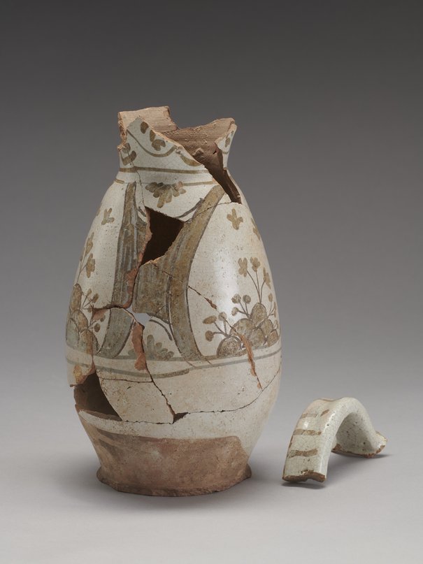 Dzban angobowany, 1. poł. XVIII w.